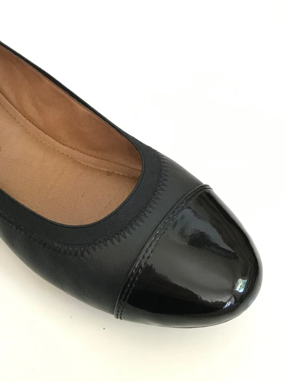 JOSEPH SEIBEL Ballet Flat Black Leather Pippa Women’s Size 9